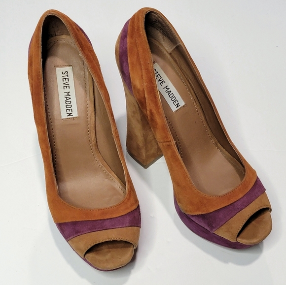 Steve Madden Shoes - 🕊️ Steve Madden Retro Platform Heels